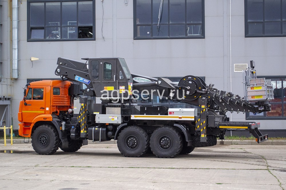 Автогидроподъемник Horyong SKY450SF на шасси Камаз 43118-3027-48