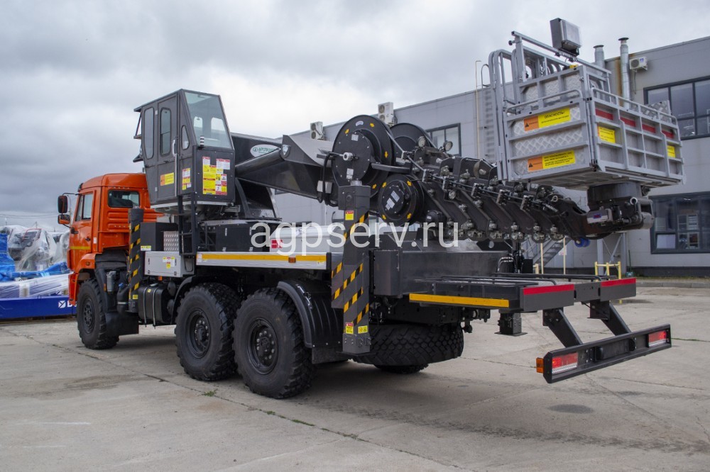 Автогидроподъемник Horyong SKY450SF на шасси Камаз 43118-3027-48