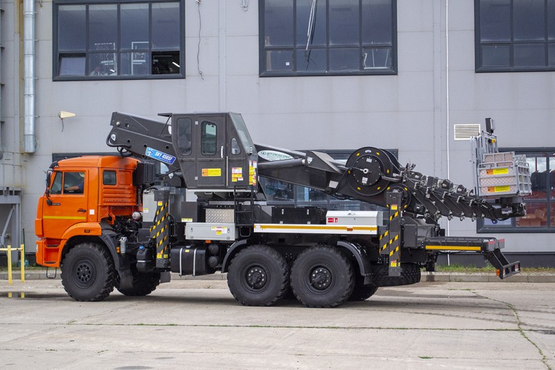 Автогидроподъемник Horyong SKY450SF на шасси Камаз 43118-3027-48